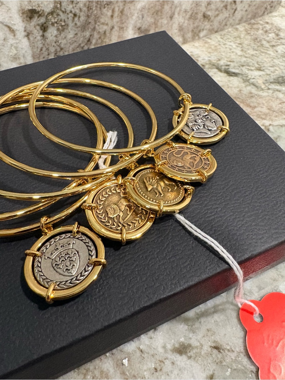 Elizabeth Taylor collection costume jewelry bangle bracelets.
